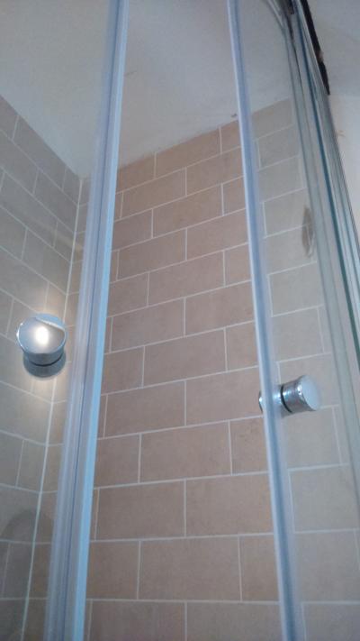 Shower installation and Tiling. Westbourne, Dorset.