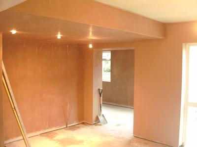 Sound Insulated Walls and Ceiling - Plastered Out