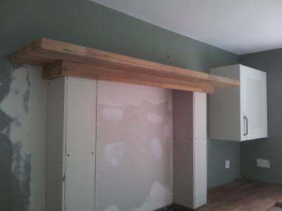5. Iroko Hardwood Trim Installed