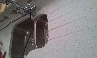 Drainer Grooves Cut